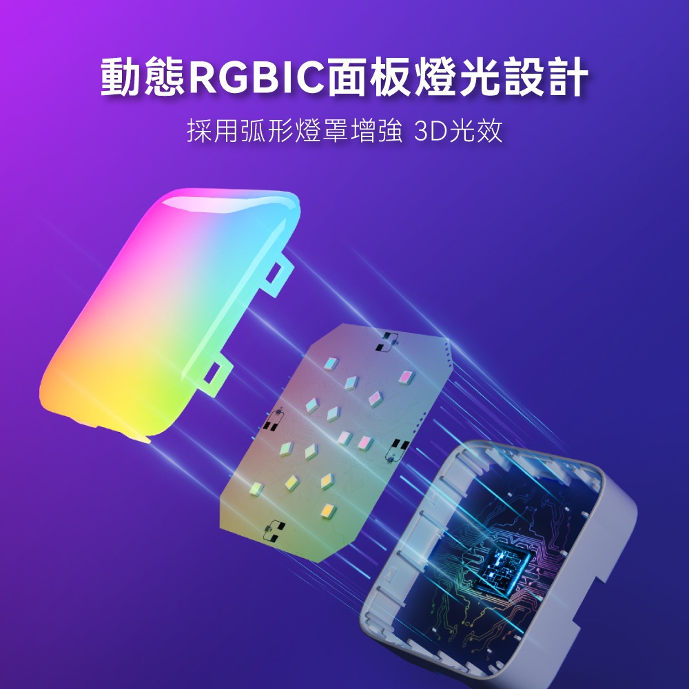 Govee 智慧迷你方塊壁燈 擴充6入組(A6069) 需搭配主商品(H6069)使用-細節圖7