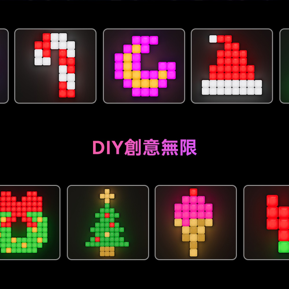 Govee 智慧迷你方塊壁燈 擴充6入組(A6069) 需搭配主商品(H6069)使用-細節圖9