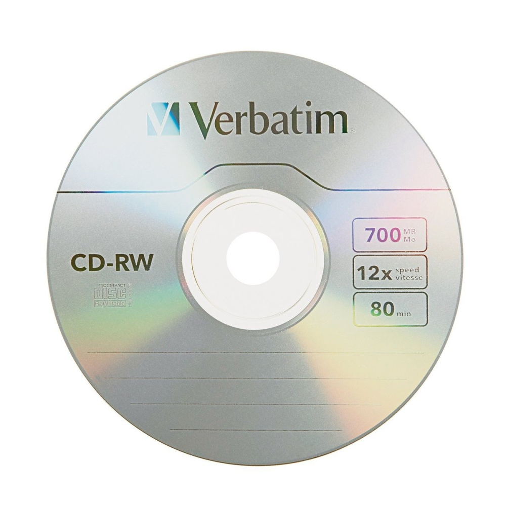 【國際名牌】單片~290片-威寶Verbatim CD-RW12X 700MB 可重覆燒錄型/光碟片/燒錄片-細節圖3