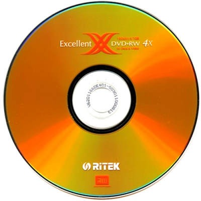 【光碟第一品牌】錸德RITEK X版 DVD+RW 4X 4.7GB 可重覆燒錄空白光碟片-細節圖2