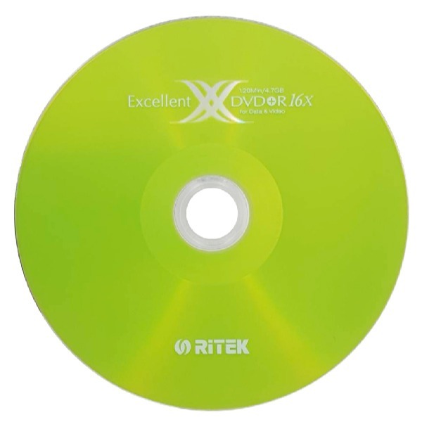 【台灣第一品牌】RITEK X版 DVD+R16X/4.7GB/120MIN空白燒錄光碟片-細節圖2