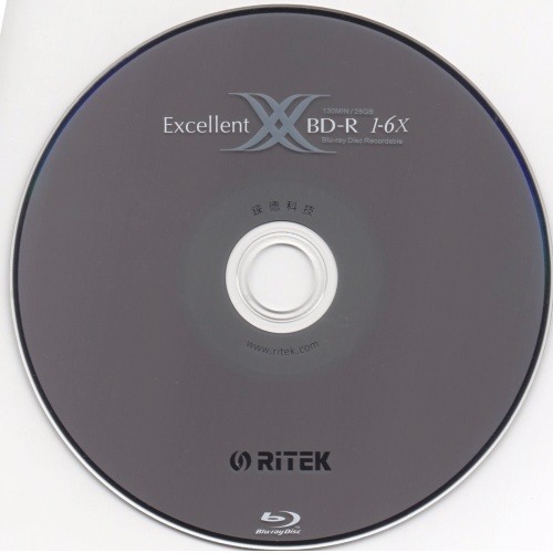 【光碟第一品牌】錸德RITEK BD-R DL單面雙層4X 50G 空白光碟燒錄片-細節圖3