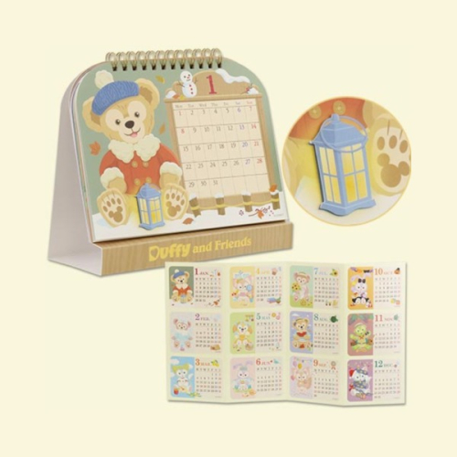 【預購】松鼠小姐洋菓子店🐿️ | 0810 販売 | 海洋迪士尼 2024 達菲桌曆