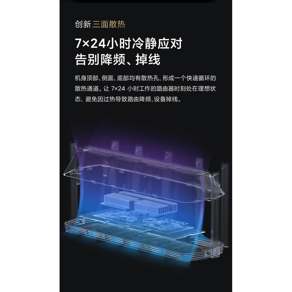 台灣現貨 小米路由器 AX6000   AIOT路由器 WIFI6 Mesh組網 訊號更廣收訊更強低延遲 多機連線不卡頓-細節圖4