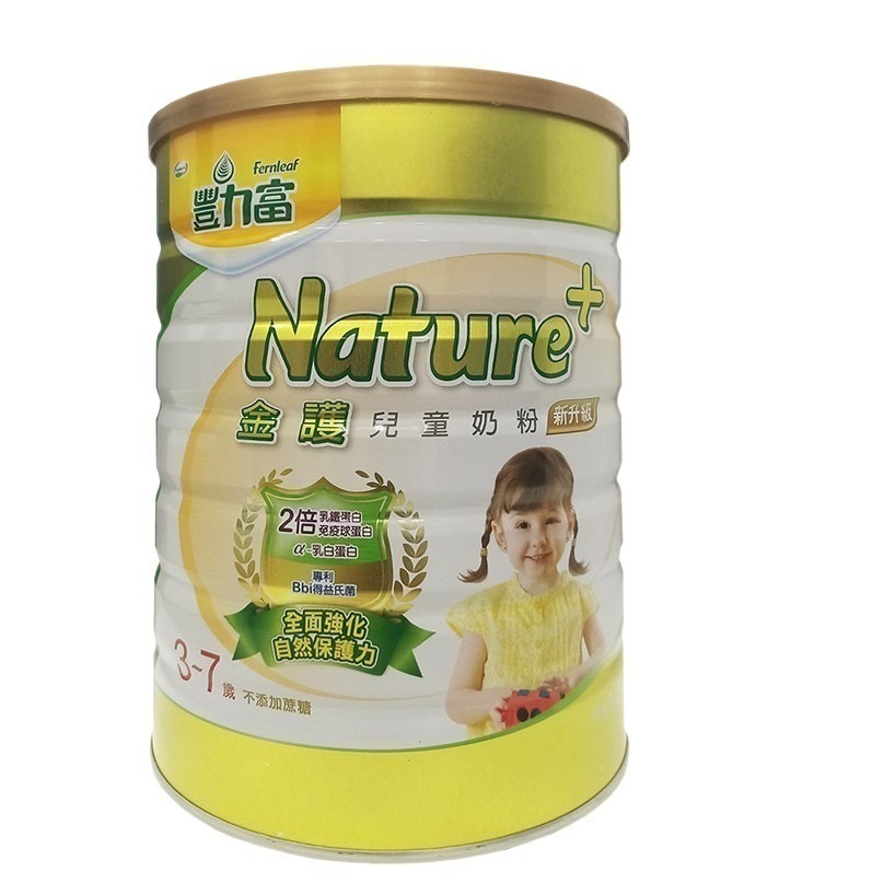 豐力富 NATURE+ 金護幼兒成長奶粉1-3歲 3-7 1.5kg-細節圖2