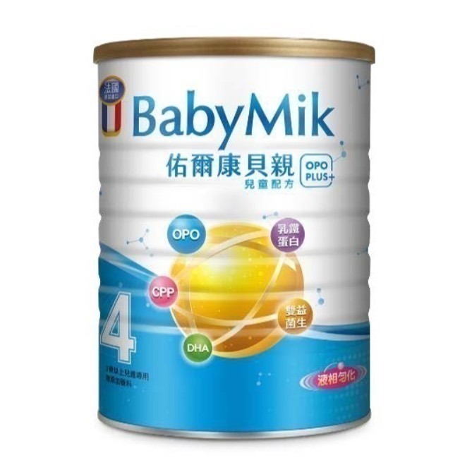 佑爾康貝親 3號 奶粉850g-細節圖2