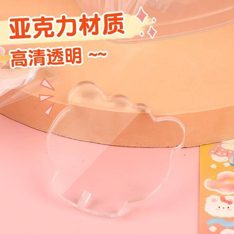 🔥台灣現貨🔥棒棒糖咕卡5入裝 素材 照片花束 趣味DIY 創意禮物 壓克力 紀念品 文具用品507-009 青採麥-細節圖4