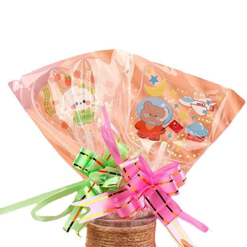 🔥台灣現貨🔥棒棒糖咕卡5入裝 素材 照片花束 趣味DIY 創意禮物 壓克力 紀念品 文具用品507-009 青採麥-細節圖6