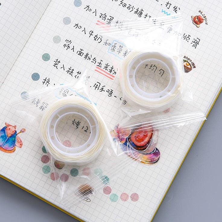 🔥現貨秒出🔥雙面膠粒100粒 圓點膠帶 萬能雙面膠 手帳裝飾無痕貼 婚慶派對 生日裝飾 文具用品 506-008 青採麥-細節圖7