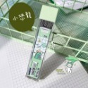 🔥台灣現貨🔥自動鉛筆0.5mm可伸縮筆頭 帶橡皮擦 2B 鉛筆 辦公 學生/孩童 文具用品501-006青採麥-規格圖9