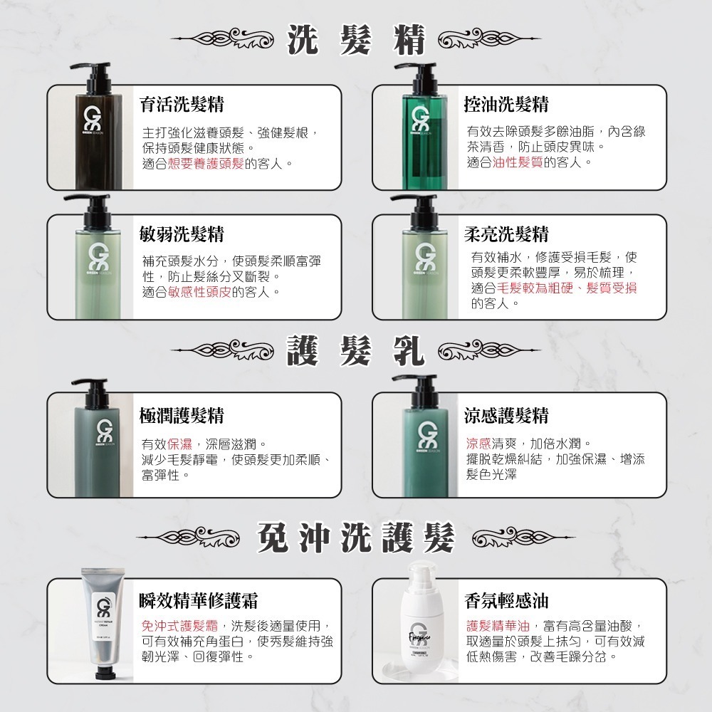 【GS 綠蒔】沙龍級免沖洗護髮霜50ml-二入組（免沖水護髮-網美推薦）-細節圖10