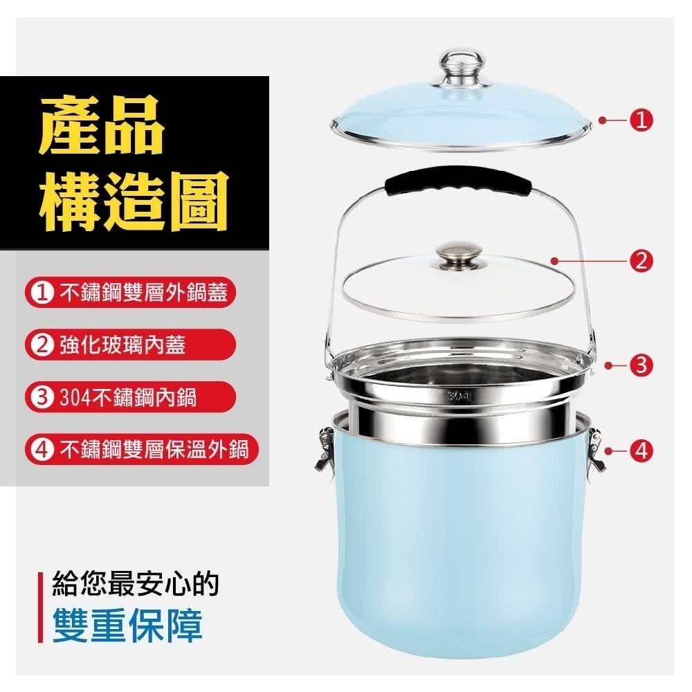 【SILWA西華】節能免火再煮鍋7L-細節圖8