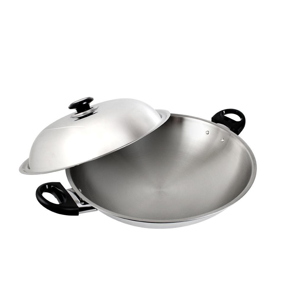 【SILWA西華】五層複合金炒鍋 40cm (雙耳)-細節圖2