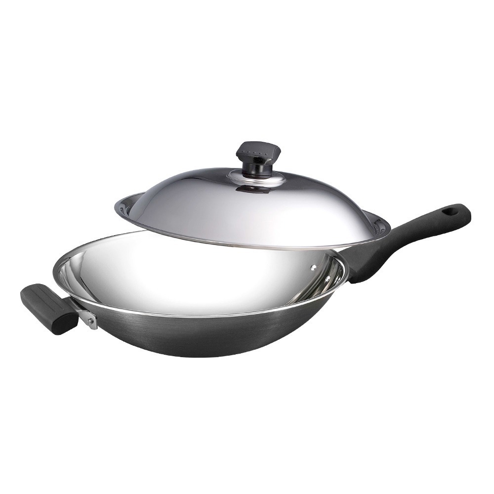 【SILWA 西華】316傳家寶炒鍋32cm-單柄（曾國城熱情推薦)-細節圖2