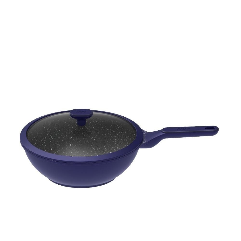 【SILWA 西華】瑞士黑岩不沾炒鍋30cm(曾國城熱情推薦)-細節圖2