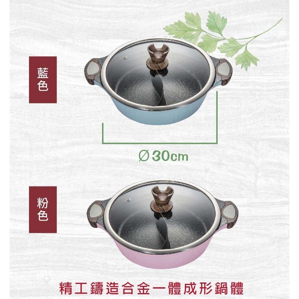 【SILWA 西華】精選鑄造鴛鴦火鍋30cm-細節圖5