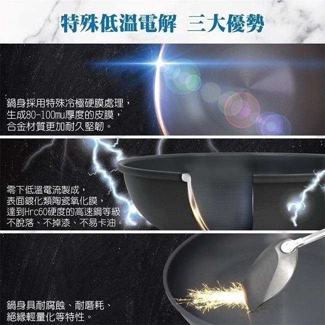 【SILWA 西華】冷極輕量快炒鍋28cm-細節圖3