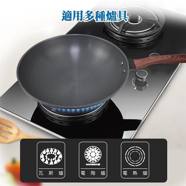 【SILWA西華】 冷極輕量快炒鍋32cm-細節圖6