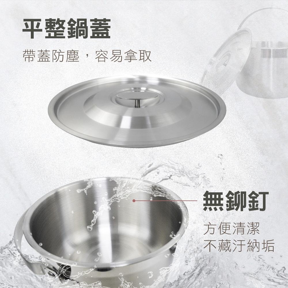 【SILWA 西華】316不鏽鋼調理鍋二入組(18cm+22cm)-細節圖6
