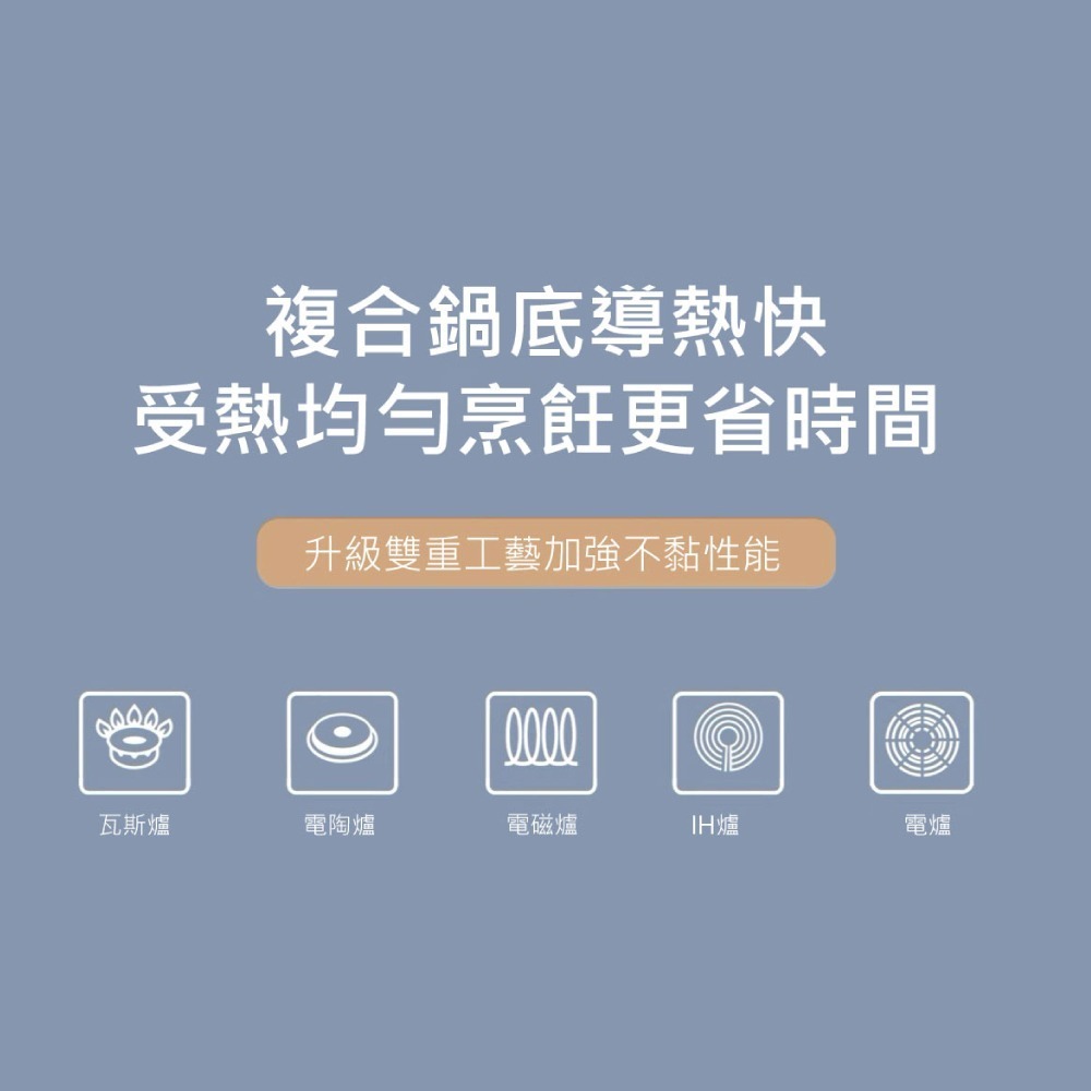 【SILWA 西華】LUNA陶瓷不沾平底鍋28cm-細節圖4