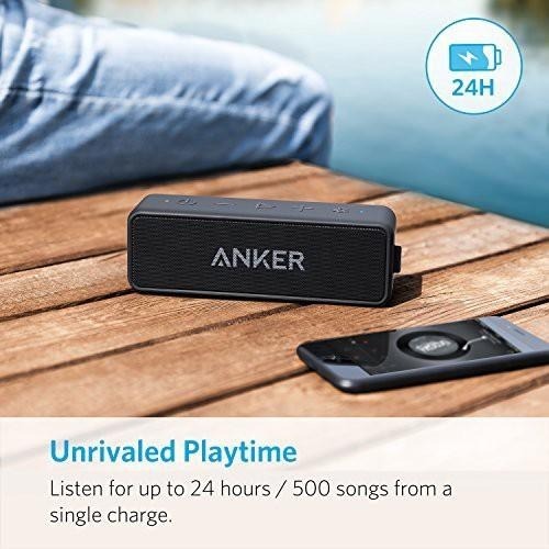 [現貨]升級版 Anker soundcore 2 喇叭 24小時續航 IPX7防水 12W 重低音加強 雙喇叭串聯-細節圖6
