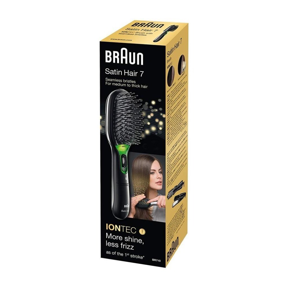[現貨]Braun 德國百靈 天然鬃毛離子梳 負離子梳 Satin Hair7 BR750 BR710-細節圖5
