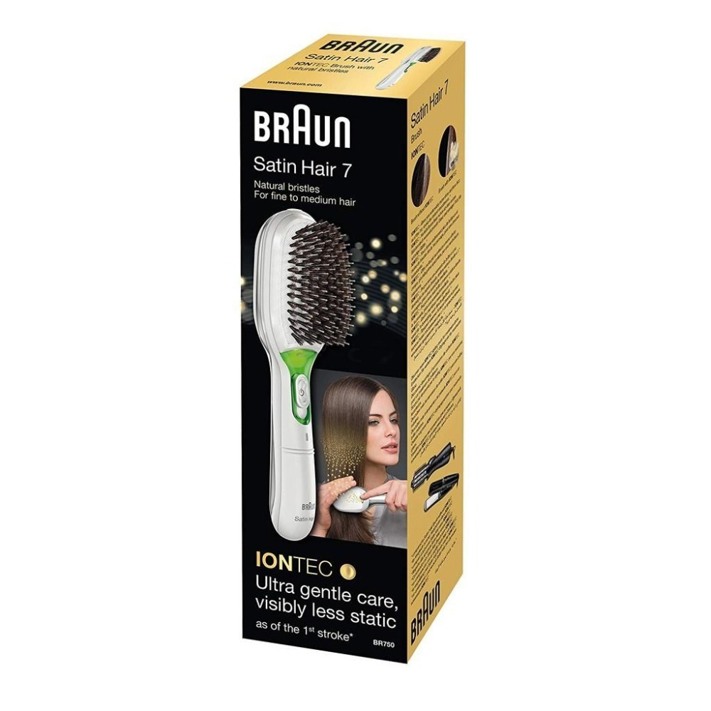 [現貨]Braun 德國百靈 天然鬃毛離子梳 負離子梳 Satin Hair7 BR750 BR710-細節圖6