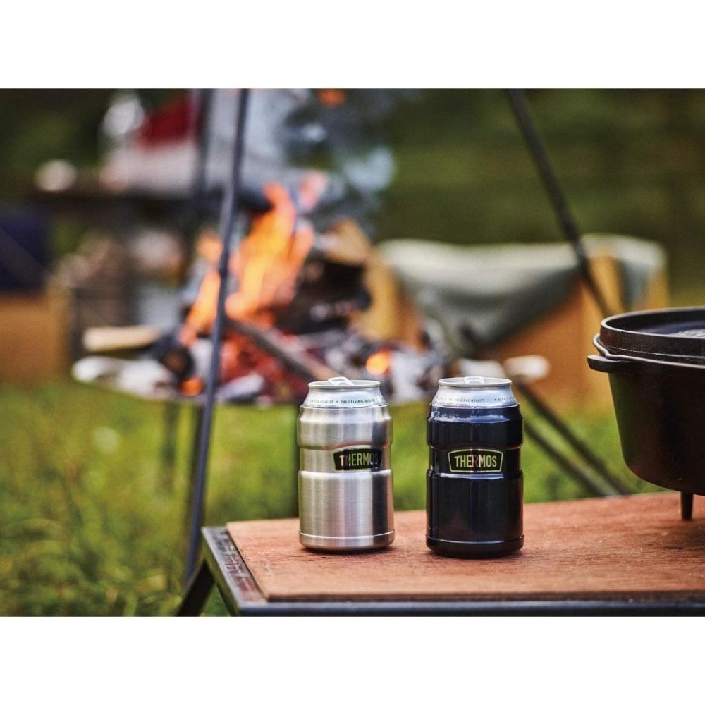 [現貨]日本 膳魔師 THERMOS 不銹鋼易開罐真空保溫 保冷杯 泡茶杯 露營 ROD-002 350ml-細節圖6