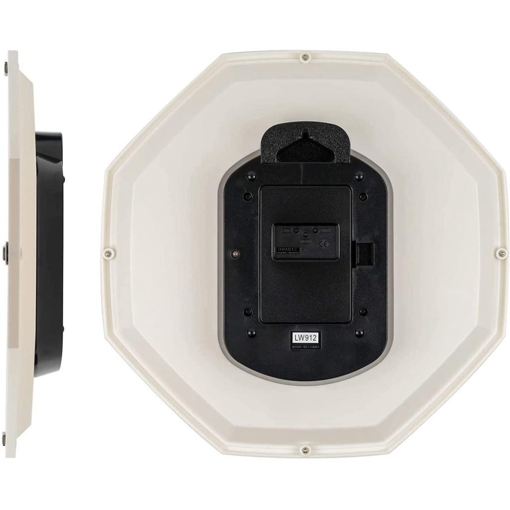 [現貨] CASIO 卡西歐電波掛鐘 自動對時  八角形 圓形 電波鐘 壁掛式 33公分 跳秒式 電波掛鐘-細節圖3