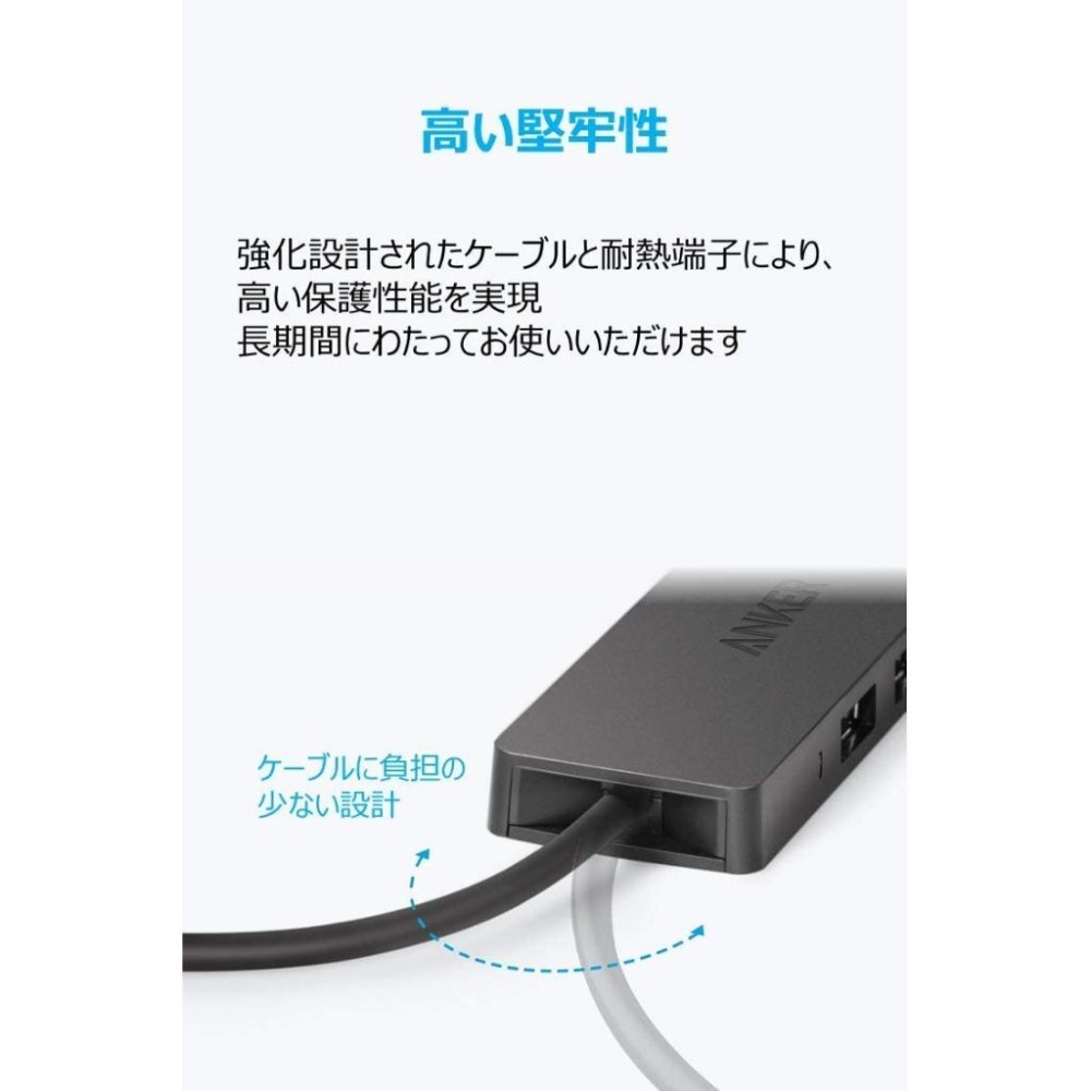 [現貨]ANKER USB3.0 集線器 集線盒 輕薄 筆記型電腦 外接硬碟適用-細節圖2