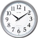 [現貨]CITIZEN 星辰 Rhythm 麗聲 電波掛鐘 自動對時 防風 電波鐘 靜音秒針 34cm-規格圖6