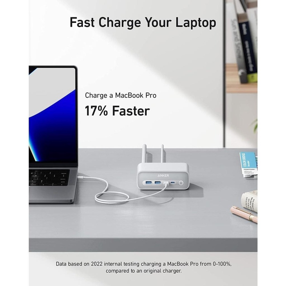 [現貨]Anker 525 Charging Station 7合1 65W 100W USB-C充電延長線 1.5米-細節圖8