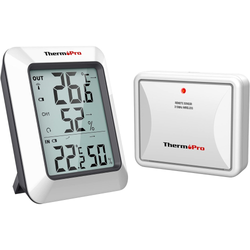[現貨]日本原裝 ThermoPro 數位式 室內 室外 溫度 濕度感應計 室內外共用 TP-60S