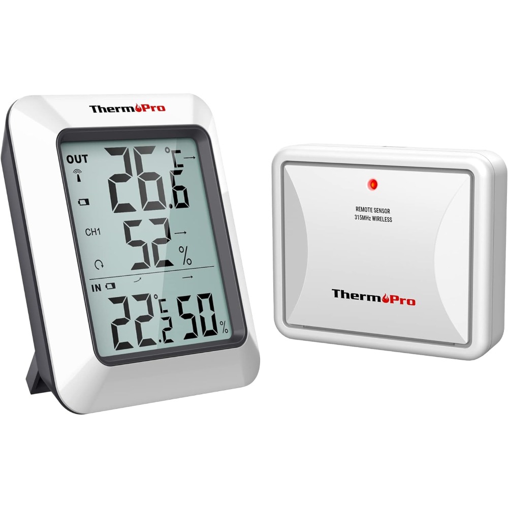 [現貨]日本原裝 ThermoPro 數位式 室內 室外 溫度 濕度感應計 室內外共用 TP-60S-規格圖7