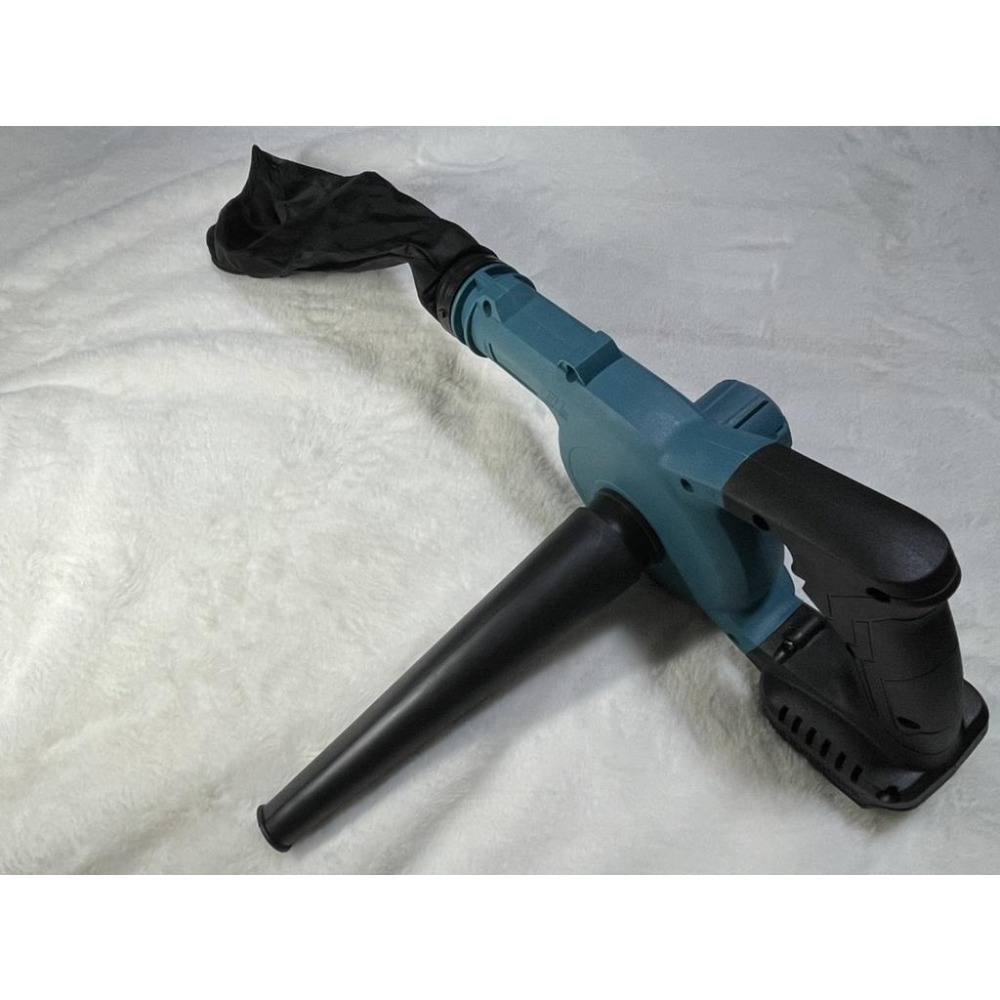 [現貨]強力無碳刷馬達鼓風機 吹風機 通用牧田18V電池 落葉機 吸塵 附集塵袋 台灣出貨 保修-細節圖3