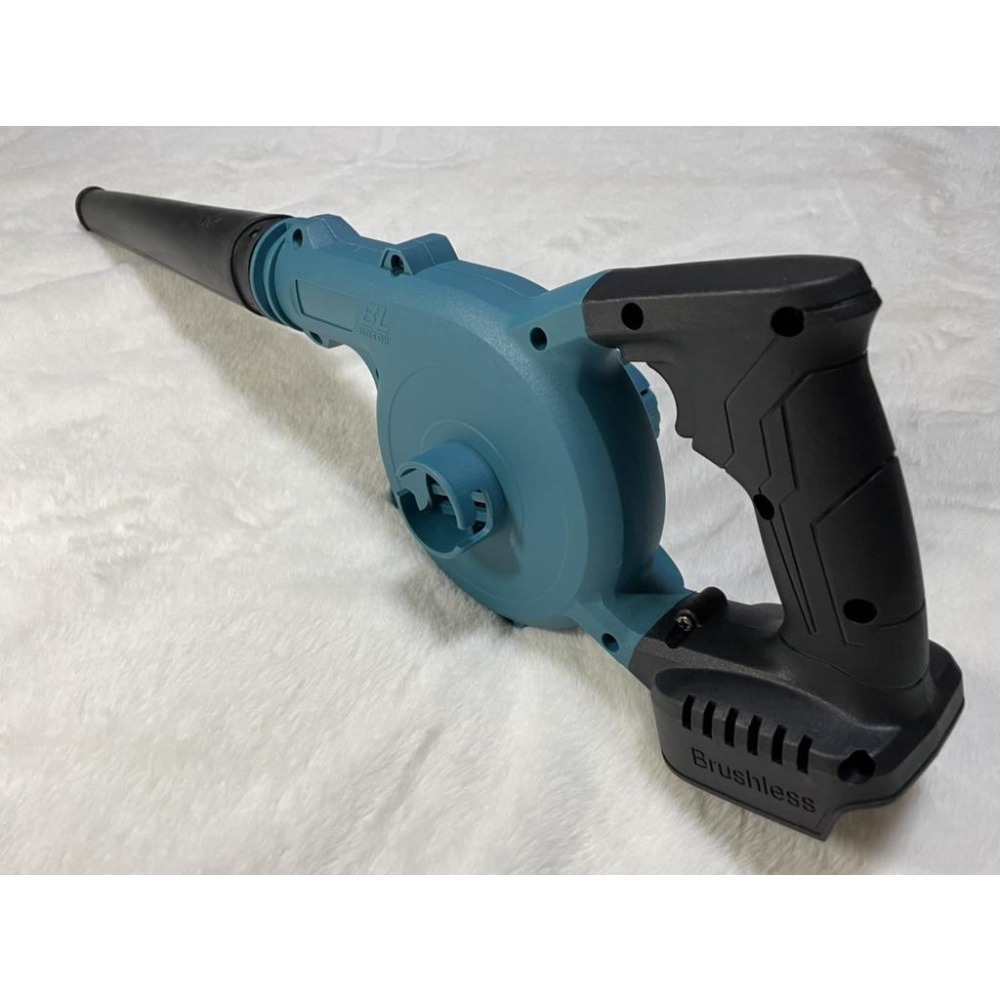 [現貨]強力無碳刷馬達鼓風機 吹風機 通用牧田18V電池 落葉機 吸塵 附集塵袋 台灣出貨 保修-細節圖4