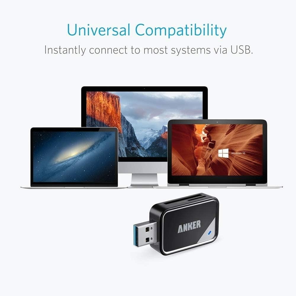 [現貨]Anker USB3.0 2 in 1 Reader 讀卡機 SD卡 Micro SD MMC RS-MMC-細節圖5