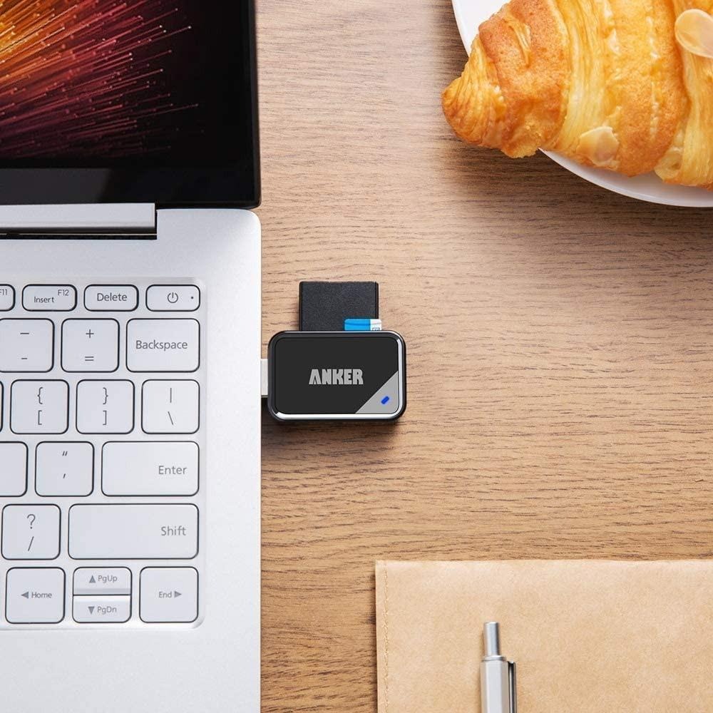 [現貨]Anker USB3.0 2 in 1 Reader 讀卡機 SD卡 Micro SD MMC RS-MMC-細節圖7