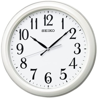 [現貨]SEIKO 精工 電波掛鐘 自動對時 秒針停止功能明暗感應 電波鐘 靜音秒針 30.7cm