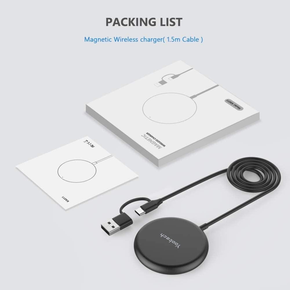 [現貨]Yootech Magnetic Wireless Charger 磁吸式無線充電器 magsafe-細節圖8