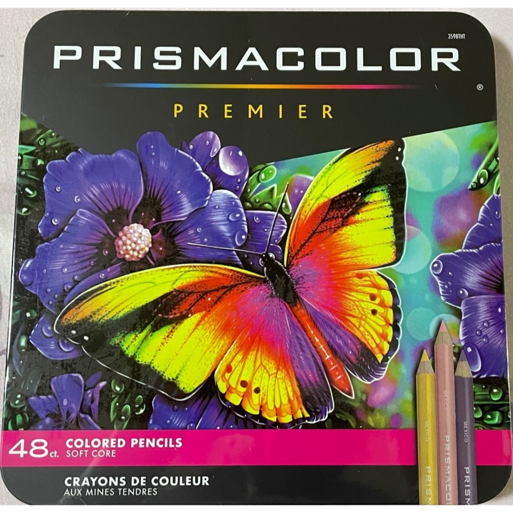 [現貨]美國 Prismacolor Premier 36色 72色 頂級油性色鉛筆 軟芯 全新包裝 鐵盒-規格圖8