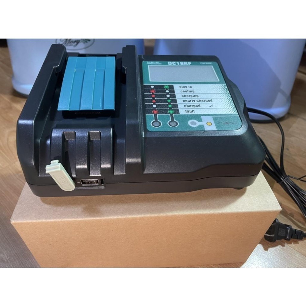 [現貨]Makita 牧田 DC18RC 18V 原廠充電器 副廠充電器 18V電池專用-細節圖2