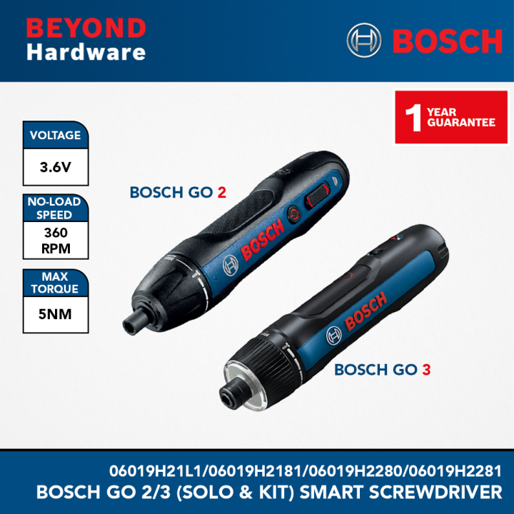 [現貨]BOSCH GO 2 3 博世 鋰電起子機 3.6V 二代 三代 馬來西亞製-細節圖8