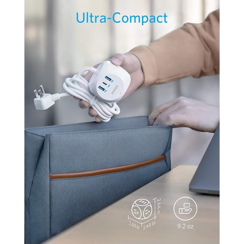 [現貨]Anker PowerExtend USB-C 3 延長線 USB-C充電器 321 Power Strip-細節圖6
