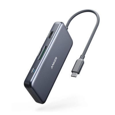 [現貨]Anker USB C Hub 7-in-1 4K HDMI microSD / SD讀卡器 100W電源傳輸