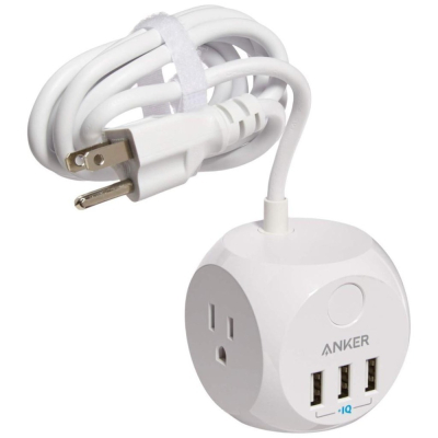 [現貨]Anker PowerPort Cube 延長線 USB充電器 充電頭