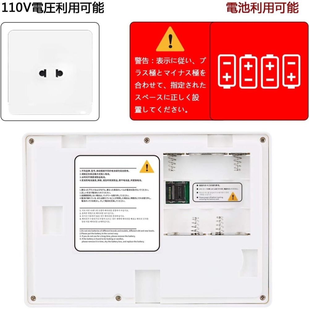 [現貨]日本原裝 音姬 廁所消音器 手動 人體感應  壁上型 IPX4防水 支援 AC110V-220V 電池-細節圖4