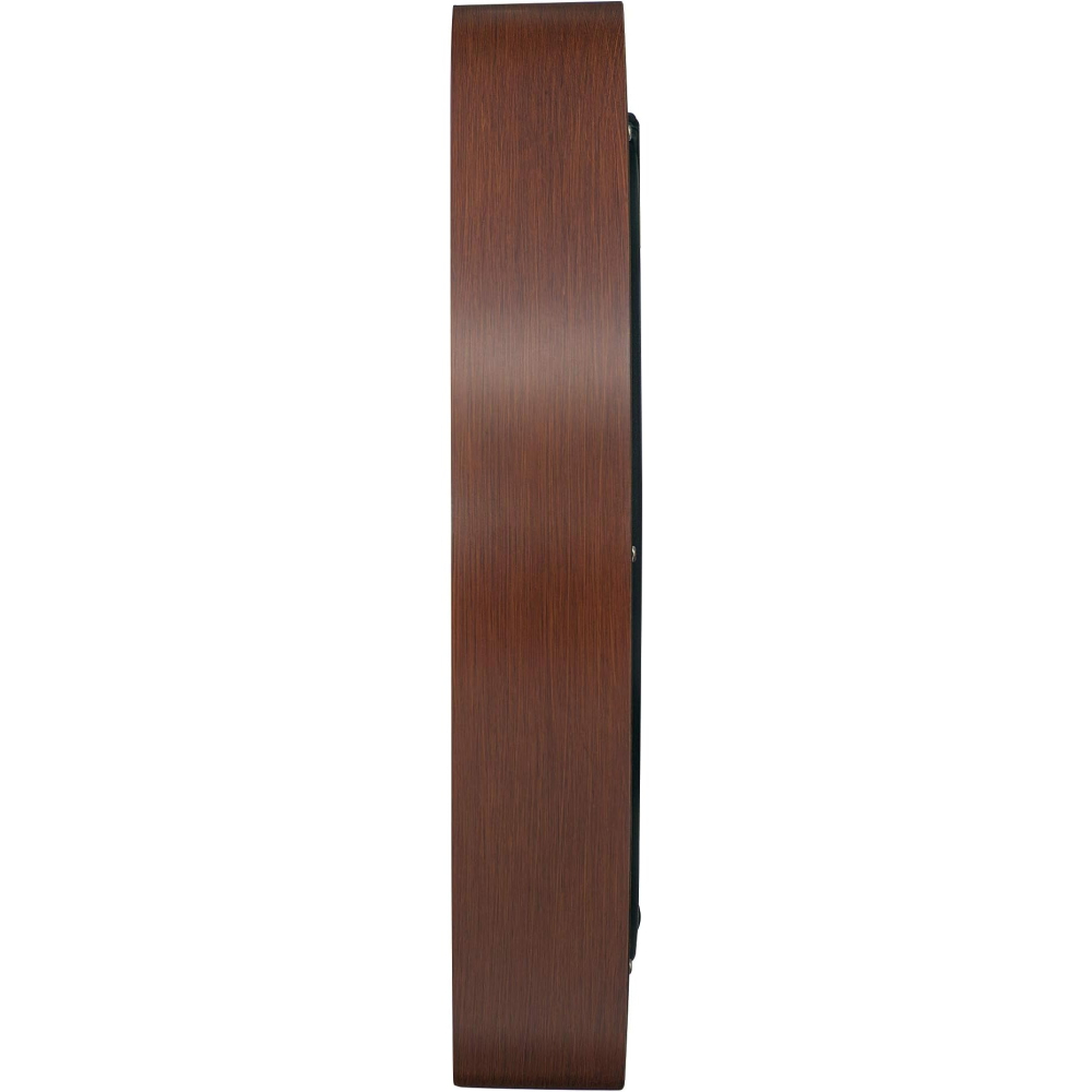 [現貨] SEIKO 精工 衛星電波掛鐘 自動對時 靜音秒針 衛星電波鐘 GPS對時 淺茶色 棕色 30公分-細節圖4