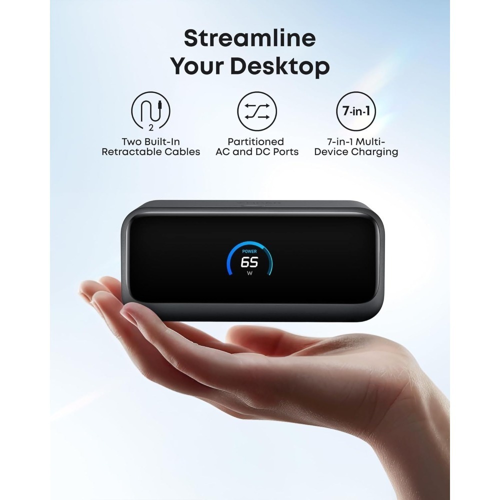 [現貨]Anker Nano Charging Station 100W 7 in 1USB C 延長線 充電器-細節圖3