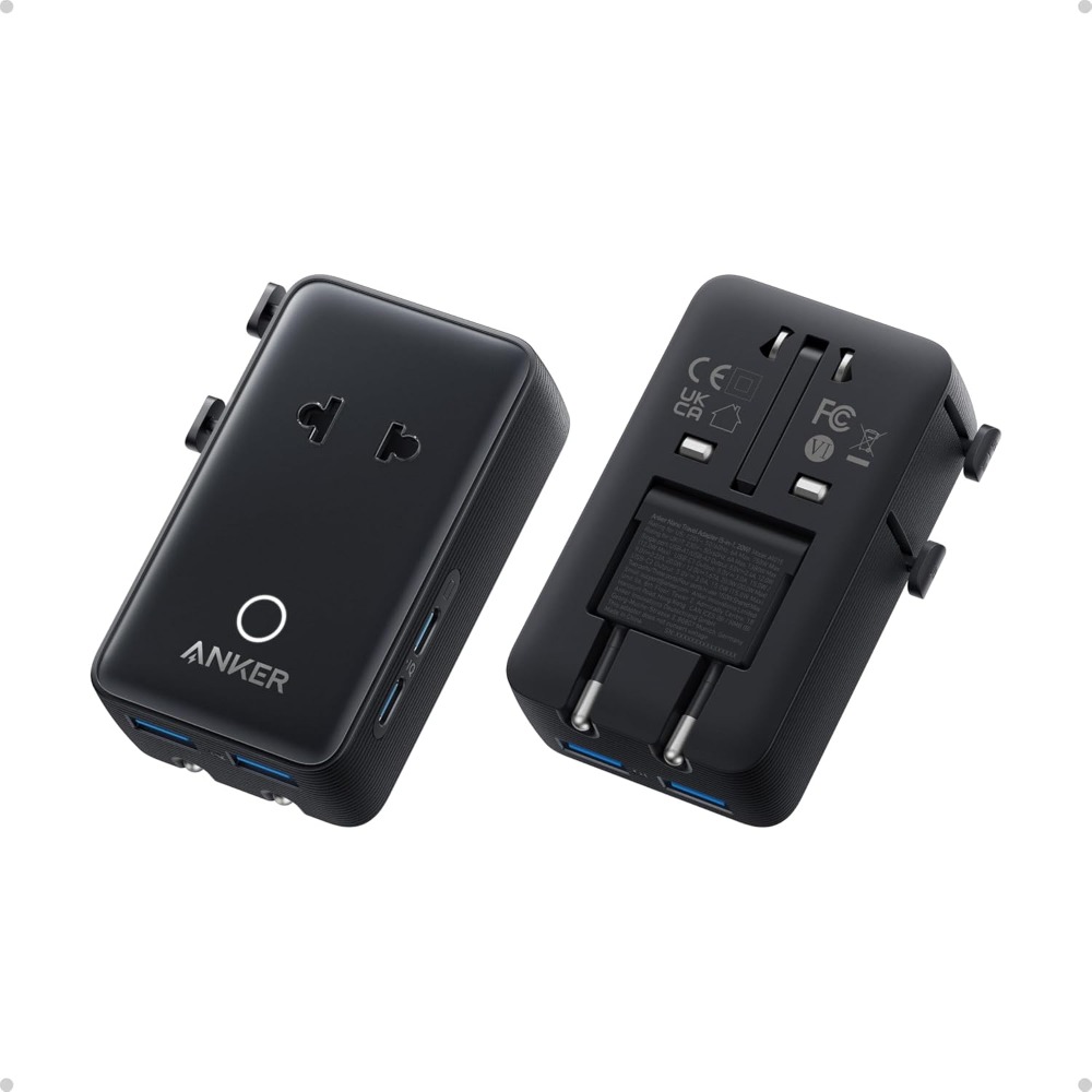 [現貨]Anker Nano Travel Adapter 旅行用充電器 適用各國插頭 多功能旅行充電器-規格圖7